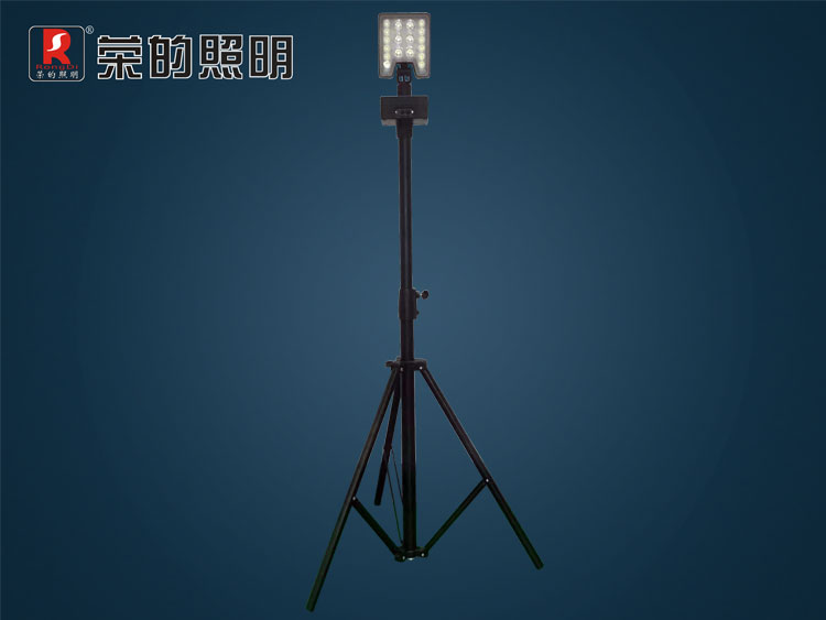便攜式移動升降工作燈,可充電升降工作燈,一體式應急燈,三腳架燈,便攜式背包工作燈